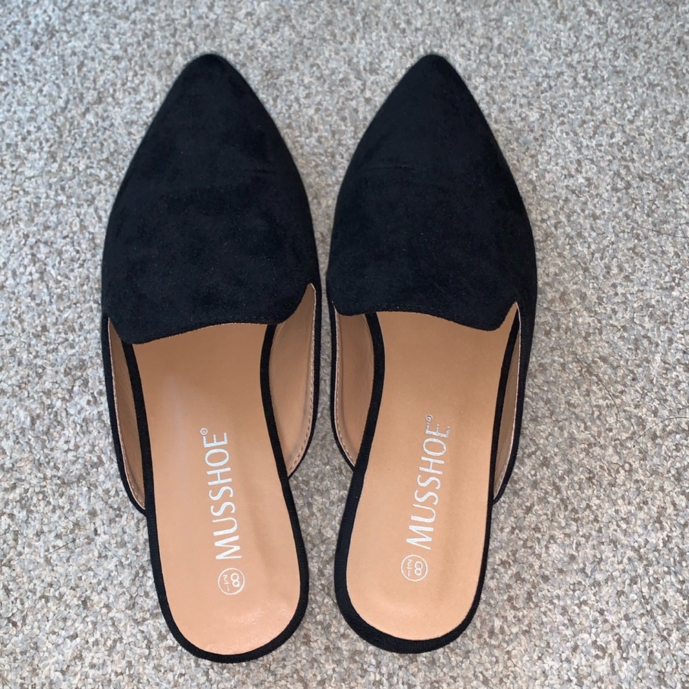 Black flats